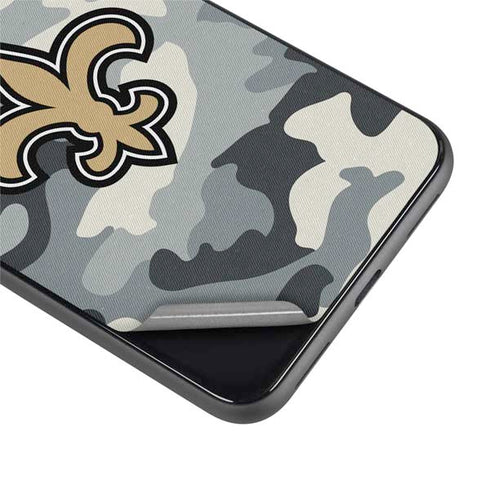 NFL New Orleans Saints Camo Google Pixel 4 XL Skin